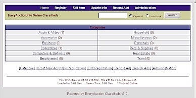 Test the Ernie's Global Classifieds v1.5 Script here